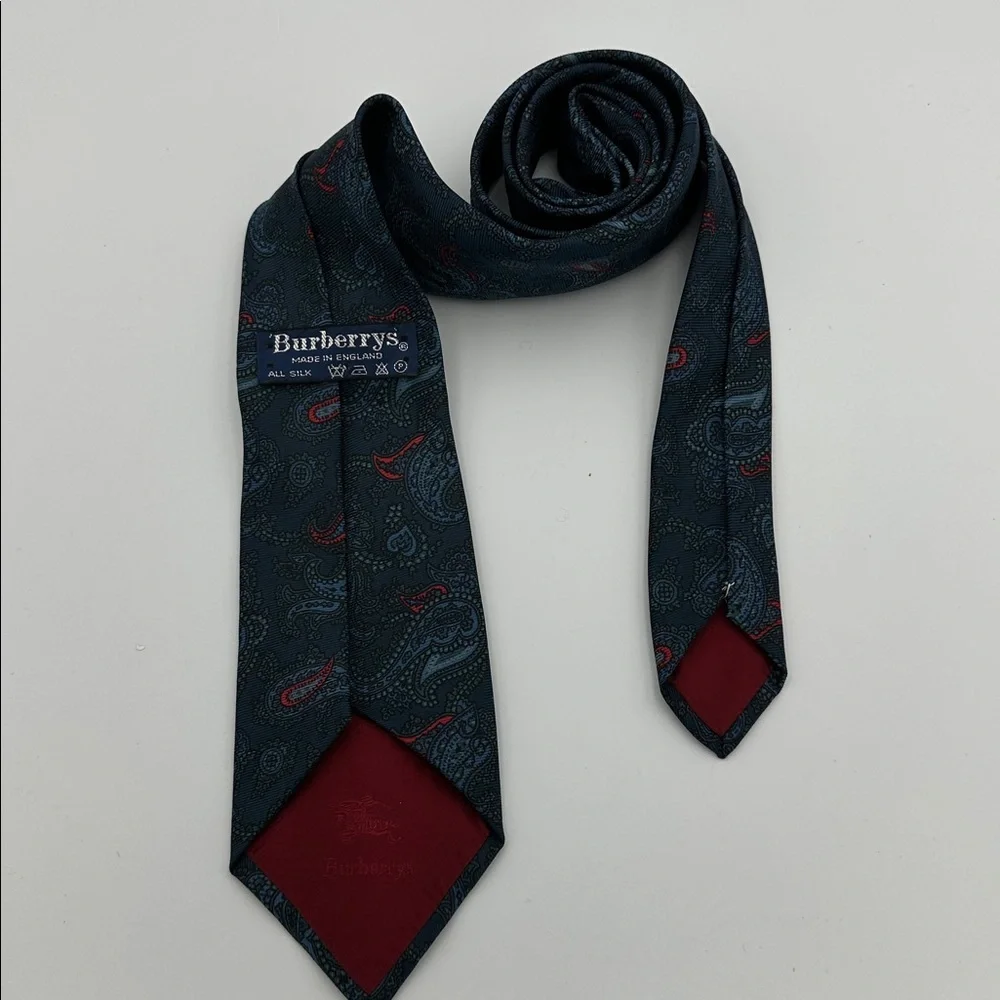 Vintage Burberry Tie 58” Long